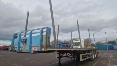 2012 SDC Triaxle Flat Trailer - 2