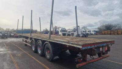 2012 SDC Triaxle Flat Trailer - 6