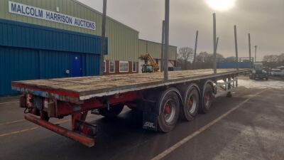 2012 SDC Triaxle Flat Trailer - 12