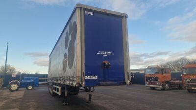 2010 SDC Triaxle Curtainside Trailer