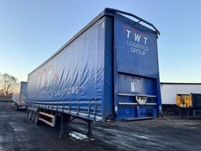 2012 Montracon Curtainsider Triaxle Trailer