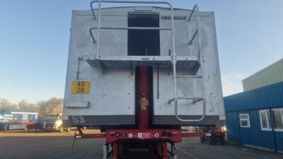 2014 Fruehauf Triaxle Alloy Body Tipping Trailer - 5