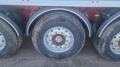 2014 Fruehauf Triaxle Alloy Body Tipping Trailer - 8