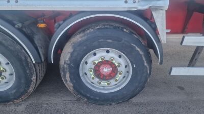 2014 Fruehauf Triaxle Alloy Body Tipping Trailer - 11