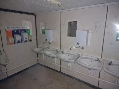 32ft x 10ft Antivandal Toilet Block & Shower - 8