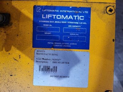 Liftomatic 205ltr Drum Lifter - 2