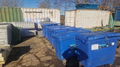 Selection of Domestic & Commercial Wheelie Bins