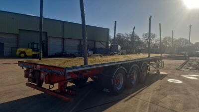 2012 SDC Triaxle Flat Trailer - 4