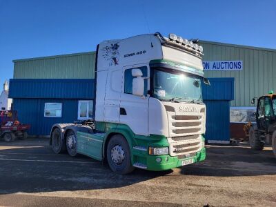 2017 Scania R450 6x2 Midlift Tractor Unit