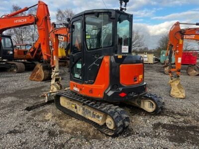 2021 Hitachi ZX48U-6CLR Mini Digger - 2
