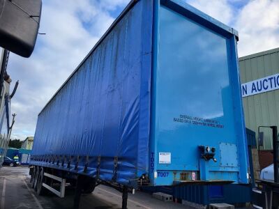 2006 Montracon Triaxle Curtainside Trailer