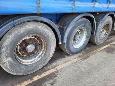 2006 Montracon Triaxle Curtainside Trailer - 9