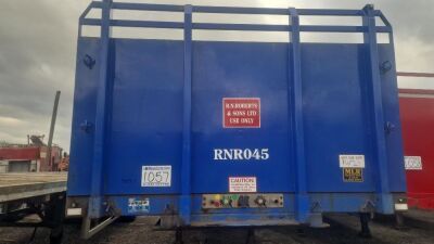 2013 SDC 45ft Triaxle PSK Flat Trailer - 2