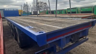 2013 SDC 45ft Triaxle PSK Flat Trailer - 6