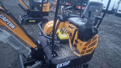 New & Unused 2024 Captok CK15P Excavator - 8