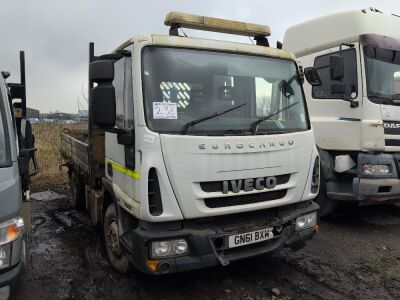 2011 Iveco Euro Cargo 75e16 4x2 Dropside Tipper