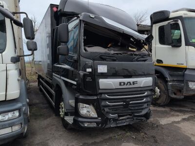 2022 DAF CF 260 4x2 Box Van Rigid