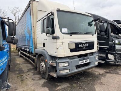 2012 MAN TGM 18.250 4x2 Curtainside Rigid