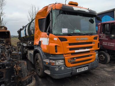 2007 Scania P310 6x2 Rear Steer Tanker