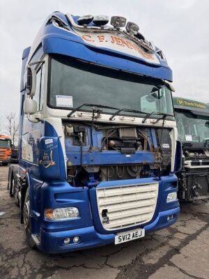 2012 DAF XF105 460 6x2 Midlift Tractor Unit