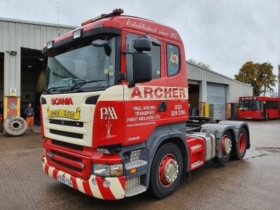 2009 Scania R500 V8 6x2 Tractor Unit