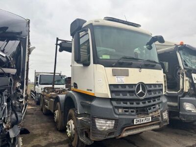 2014 Mercedes Arocs 3236 8x4 Hook Loader