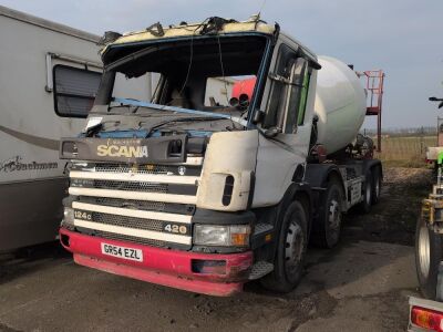2004 Scania 420 8x4 Cement Mixer Body