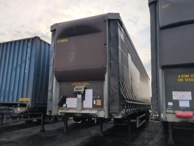 2013 Cartwright Triaxle Curtainside Trailer - 2