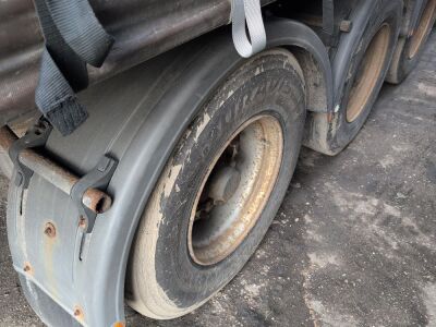 2013 Cartwright Triaxle Curtainside Trailer - 11