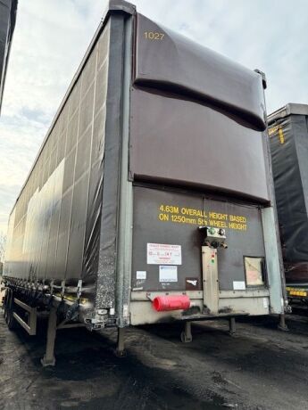 2015 SDC Triaxle Curtainside Trailer
