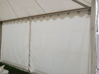 Complete 5m x 5m Garden Cottage Aluminium Framed Marquee - 8