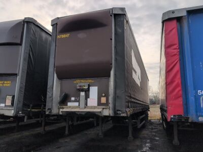 2013 Cartwright Triaxle Curtainside Trailer - 2