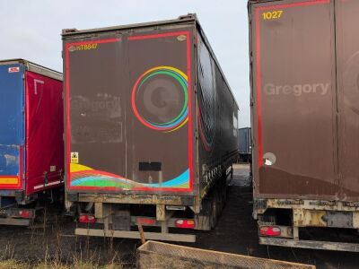 2013 Cartwright Triaxle Curtainside Trailer - 3