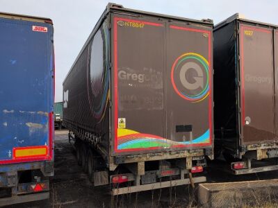 2013 Cartwright Triaxle Curtainside Trailer - 5