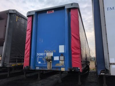 2009 SDC Triaxle Curtainside Trailer - 2