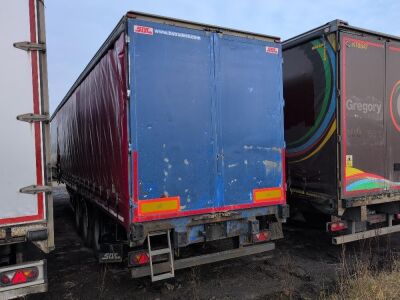 2009 SDC Triaxle Curtainside Trailer - 3