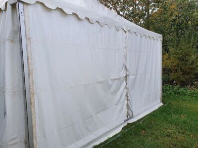 Complete 5m x 5m Garden Cottage Aluminium Framed Marquee - 11