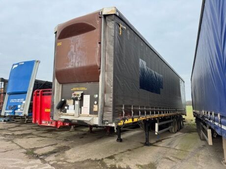 2014 Cartwright Triaxle Curtainside Trailer