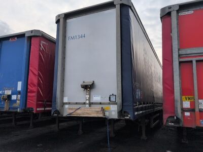 2013 Montracon Triaxle Curtainside Trailer