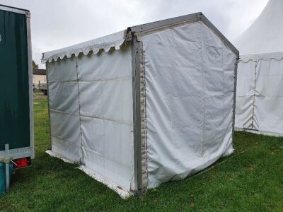 Complete 3m x 3m Aluminium Framed Marquee - 4