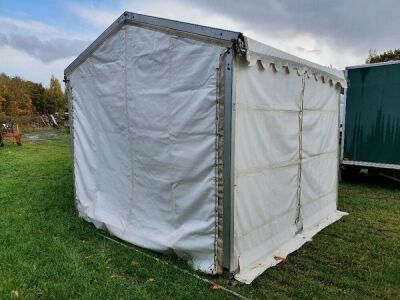 Complete 3m x 3m Aluminium Framed Marquee - 5