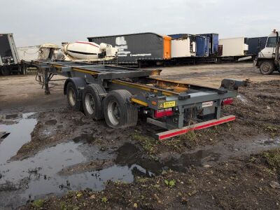 2018 Dennison Triaxle Skeletal Trailer - 2