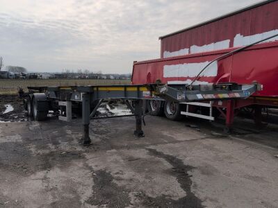 2018 Dennison Triaxle Skeletal Trailer - 3