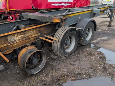 2018 Dennison Triaxle Skeletal Trailer - 6