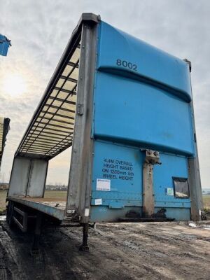 2014 SDC Triaxle Curtainside Trailer