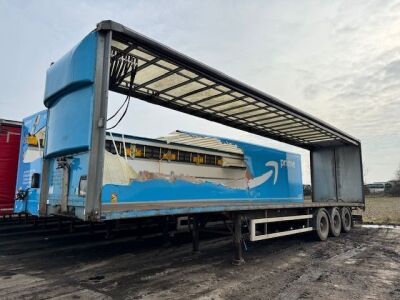 2014 SDC Triaxle Curtainside Trailer - 2