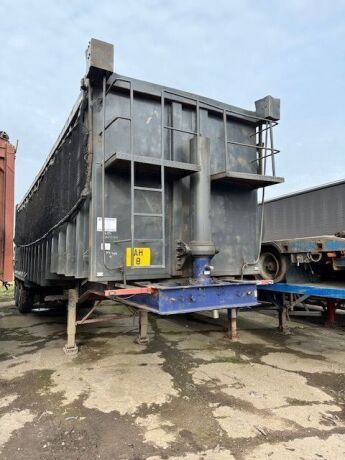 2005 AHP Triaxle Scrap Spec Tipping Trailer