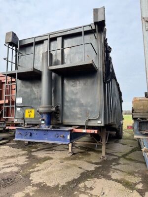 2005 AHP Triaxle Scrap Spec Tipping Trailer - 2