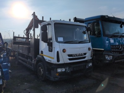 2010 Iveco 120 E18 4x2 Dropside Crane Rigid