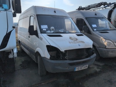 2009 Mercedes Sprinter 311 CDI MWB Van - 8